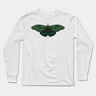 Green Butterfly Long Sleeve T-Shirt